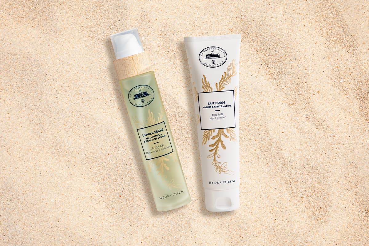 Cosmétiques corps thermes marins