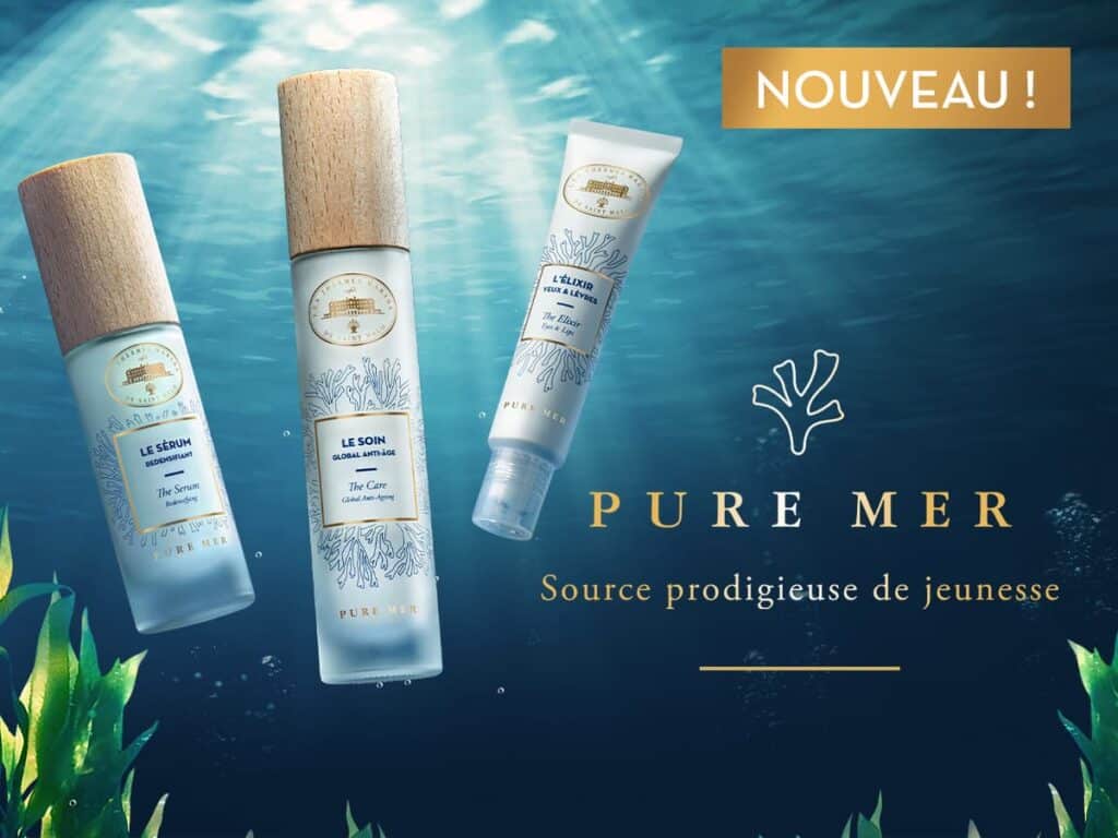 Pure Mer, sourcec prodigieuse de Jeunne by Thermes Marins de SAint-Malo