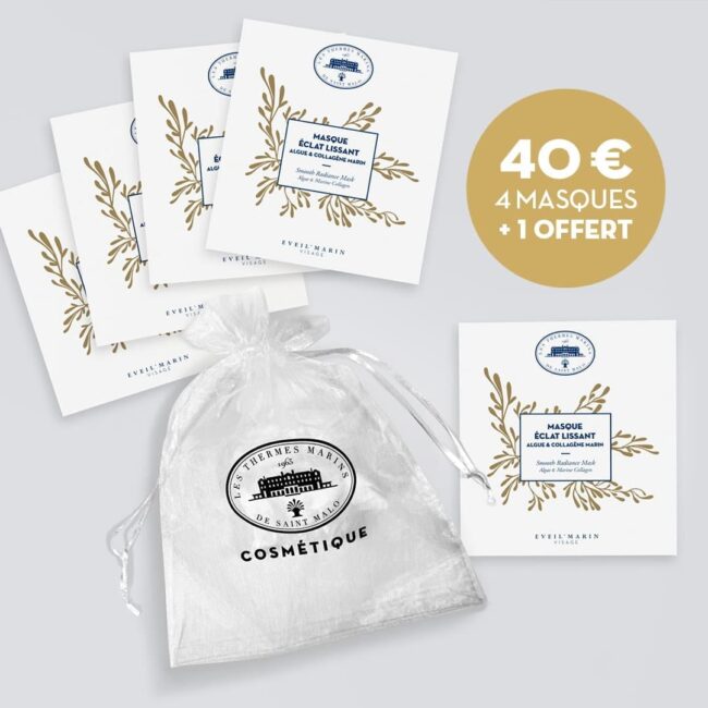 Coffret 5 x Masque Éclat Lissant