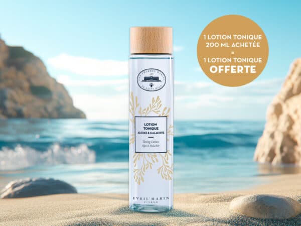 Offre cosmétique 1 lotion tonique achetée = 1 lotion tonique offerte