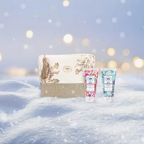 Coffret cadeau creme moussse main