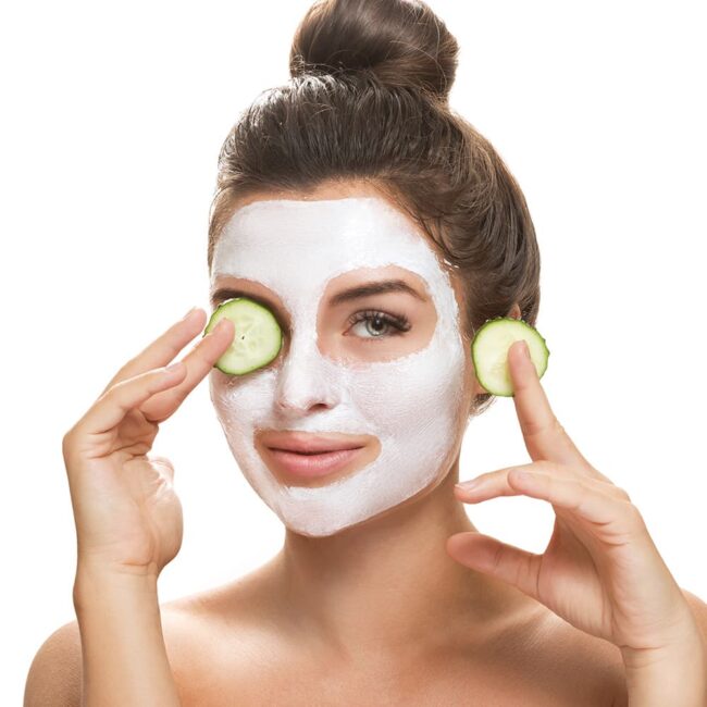 Masque pour le visage au collagène