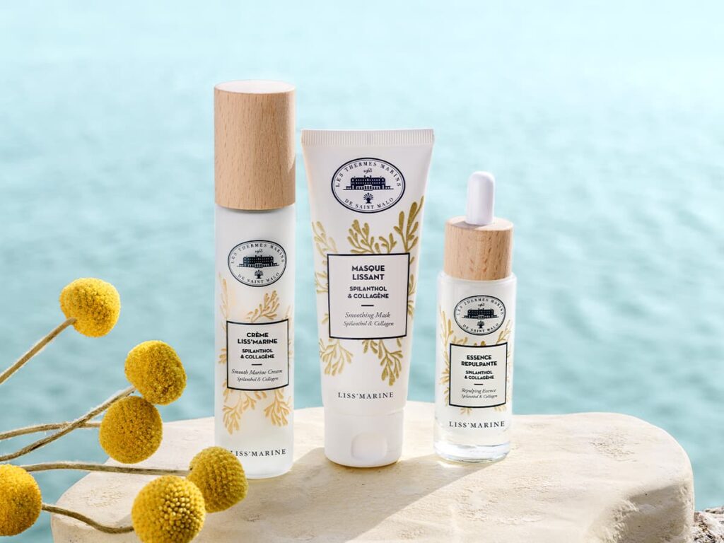 Ligne cosmétique Bretagne Liss'Marine