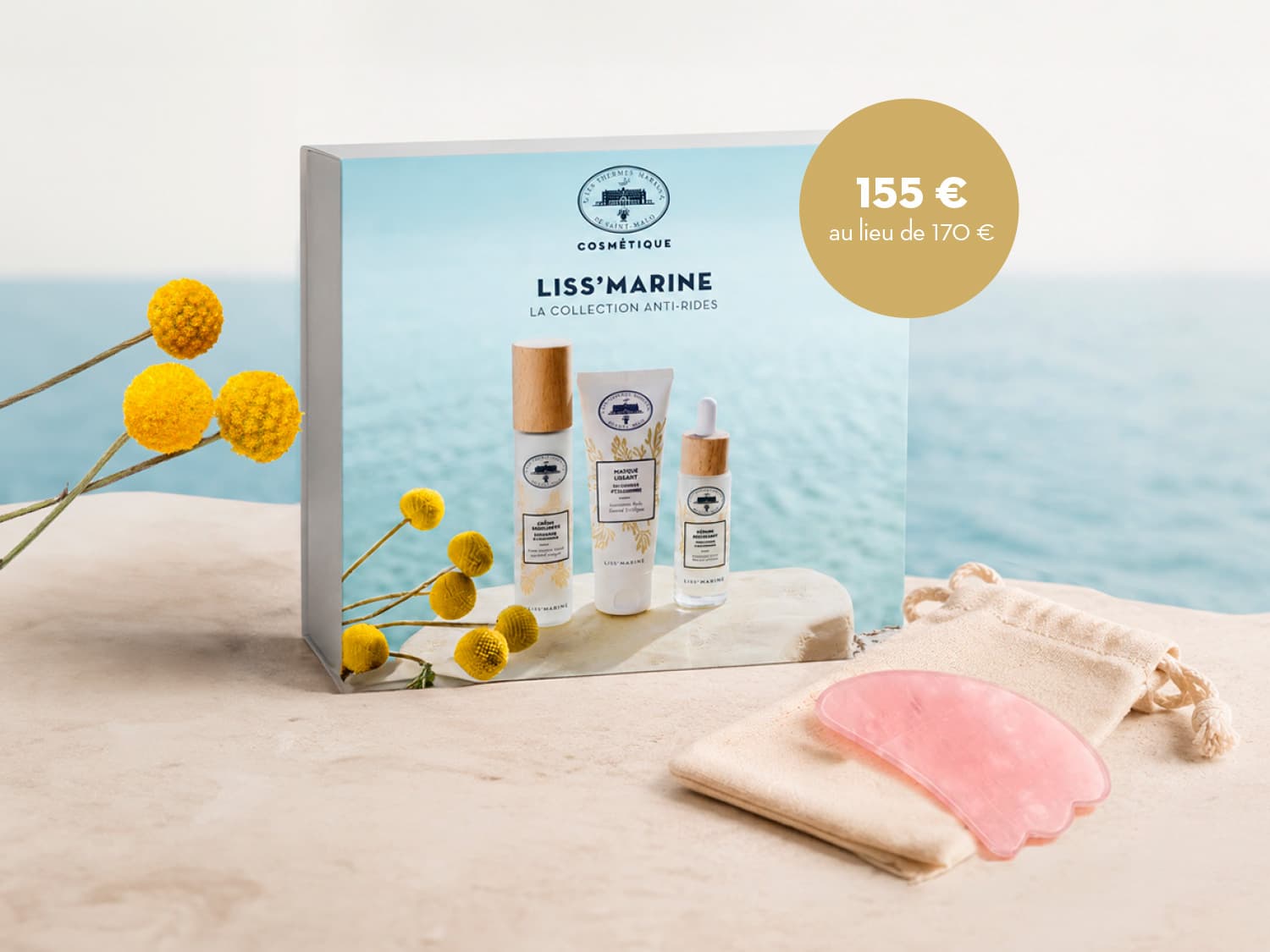 Coffret cosmétique Liss Marine 155 € au lieu de 170 €