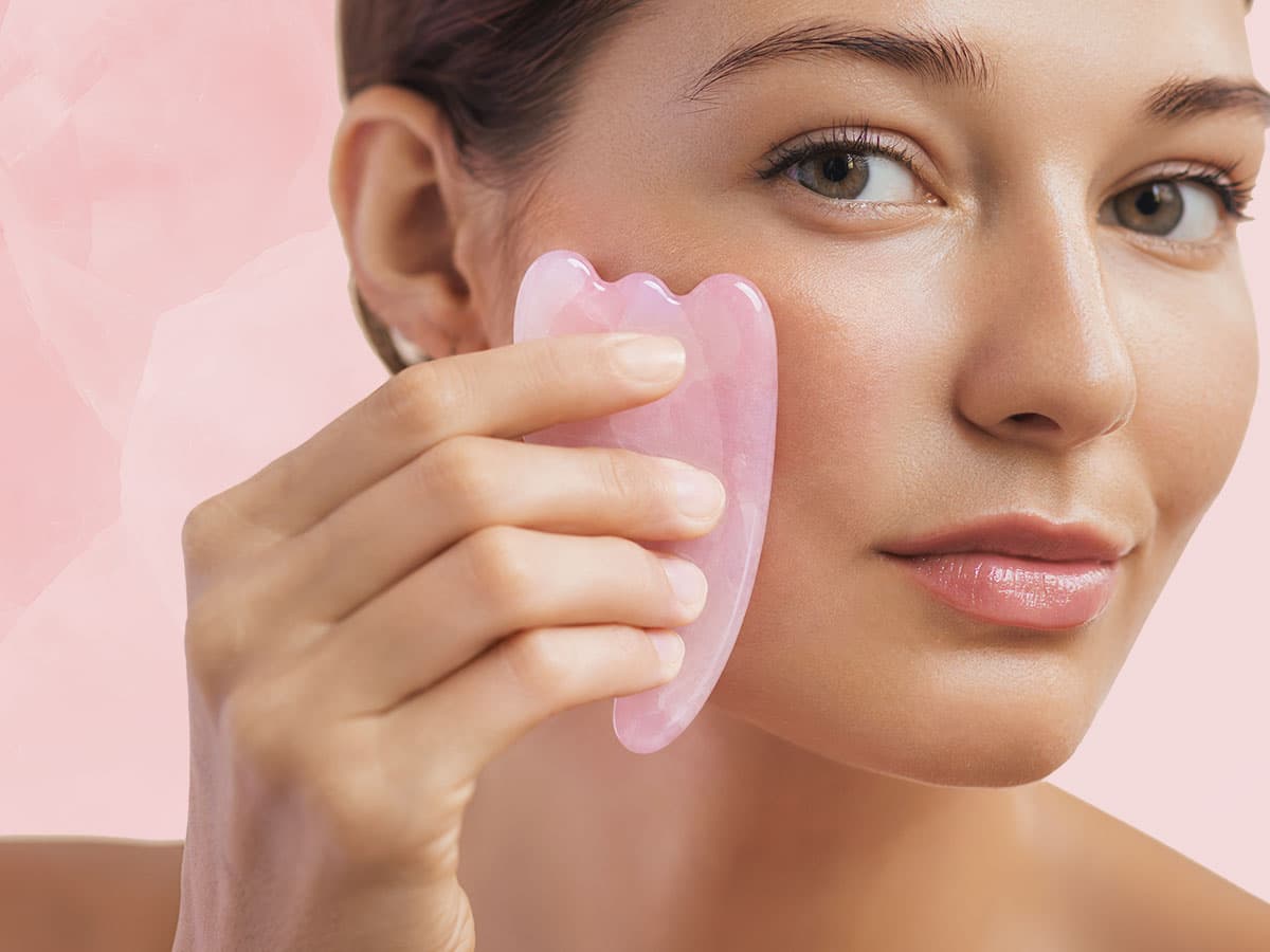 Accessoire cosmétique Gua Sha